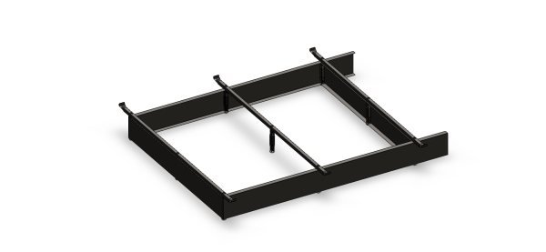 22 Gauge Heavy-Duty Metal Bed Frames King – 7.5