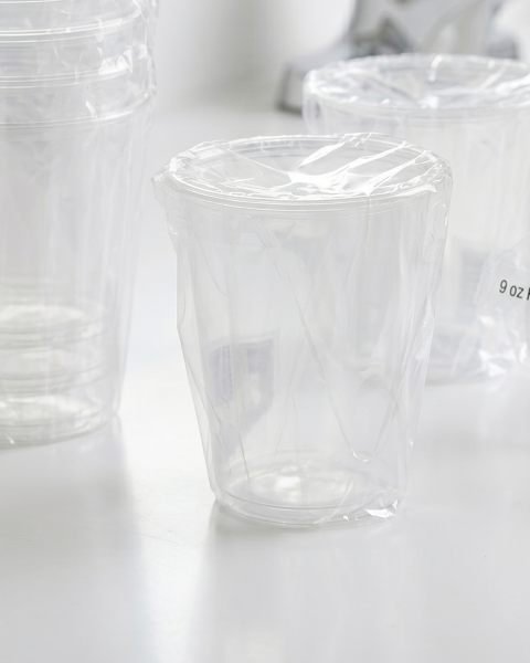 9 oz Individually wrapped, hygienic plastic cups. Cups