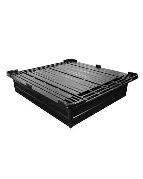 Dynasty Platform Bedframe, 157 lb, 76x80x17 King Platform Bedframe