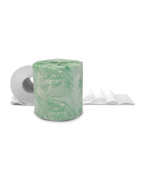 Feather Soft (5022) Toilet Paper 2ply 500 Sheets 96 Rolls Toilet Paper