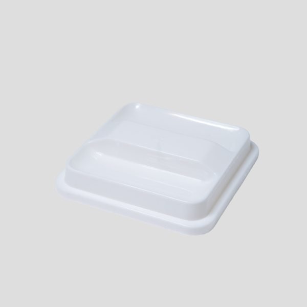Matching Lid for 3 Qt Square Ice Bucket White ice Bucket Lids