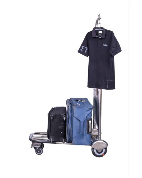 Nestable luggage Compact Cart w/ hanger bar Luggage Carts
