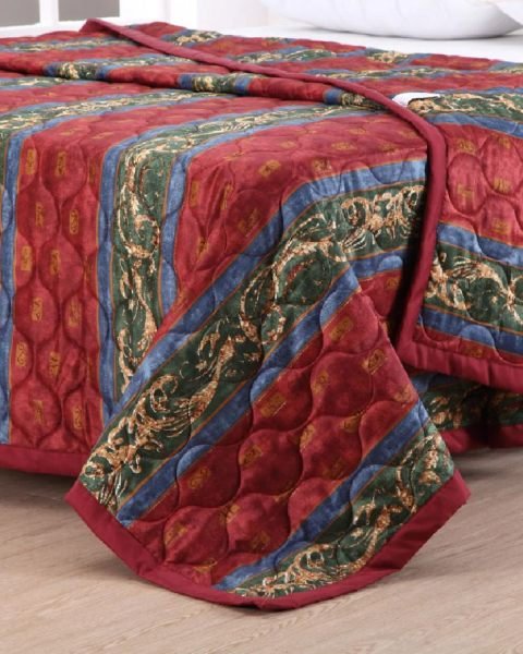 Throw Style Bedspread Reversible King - Aruba Blue - 120x118 Bedspreads
